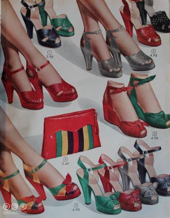 Tìm hiểu về giày peep Toe 1948