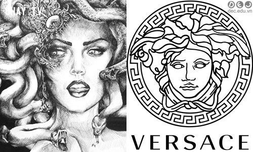 Nữ thần Medusa và biểu tượng thương hiệu của Versace