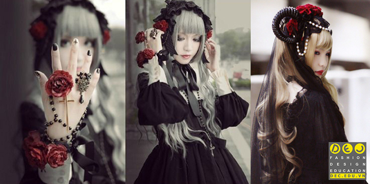Phong cách thời trang gothic ở Nhật bản nổi lên với gothic lolita
