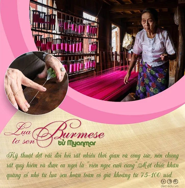 Vải lụa tơ sen 2