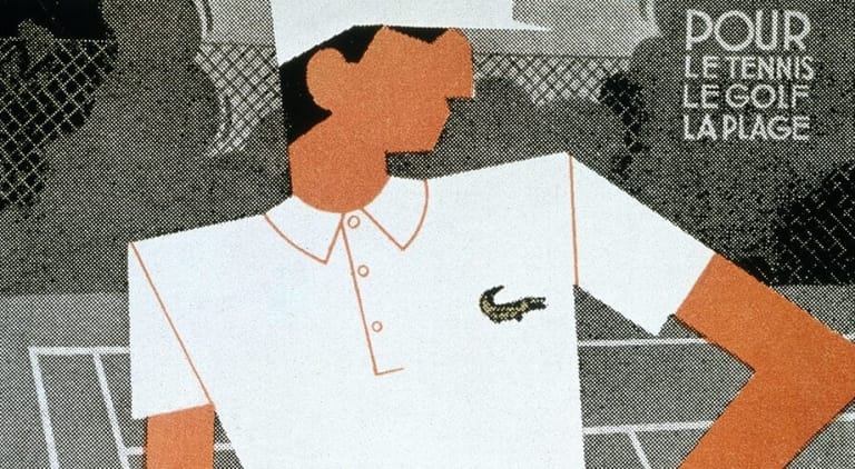 Chiếc áo Lacoste dành cho vận động viên tennis Chiếc áo Lacoste mãi mãi thay đổi trang phục tennis