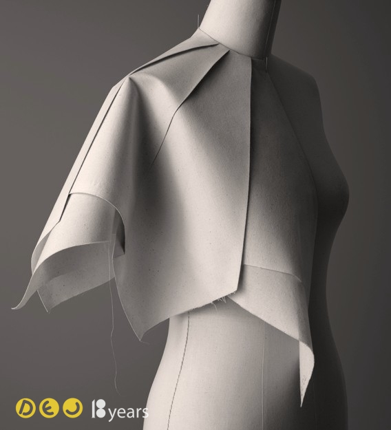 Draping 3D giúp tạo hình sản phẩm phức tạp hơn