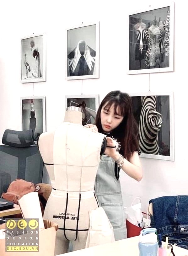 Đào tạo Draping 3D chuyên nghiệp tại DEC
