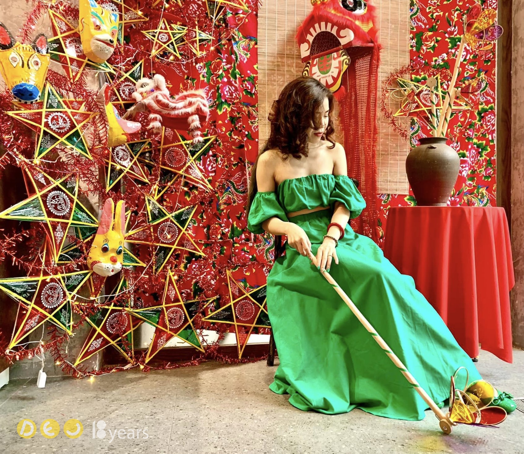 Trung thu cùng DEC Cô giáo tham dự cùng học viên